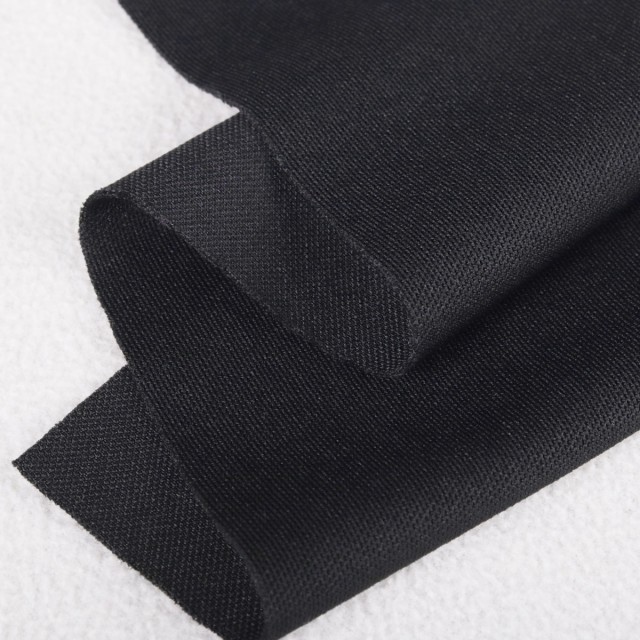 ผ้ายีนส์เทียม (ดำ)