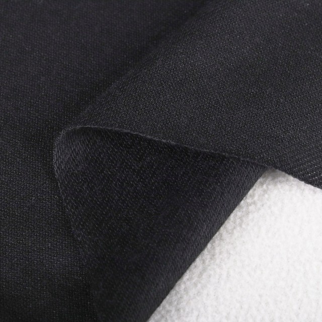 ผ้ายีนส์เทียมบาง (ดำ)