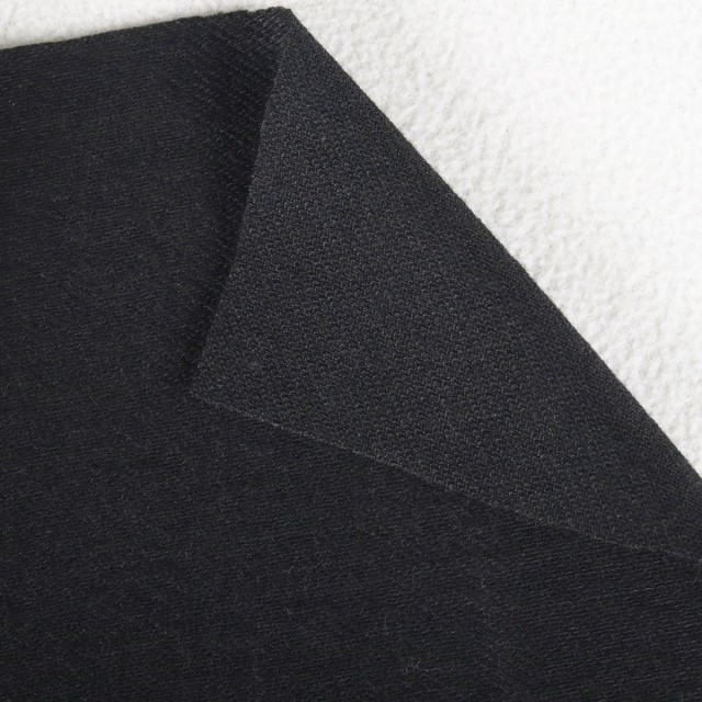 ผ้ายีนส์เทียมบาง (ดำ)