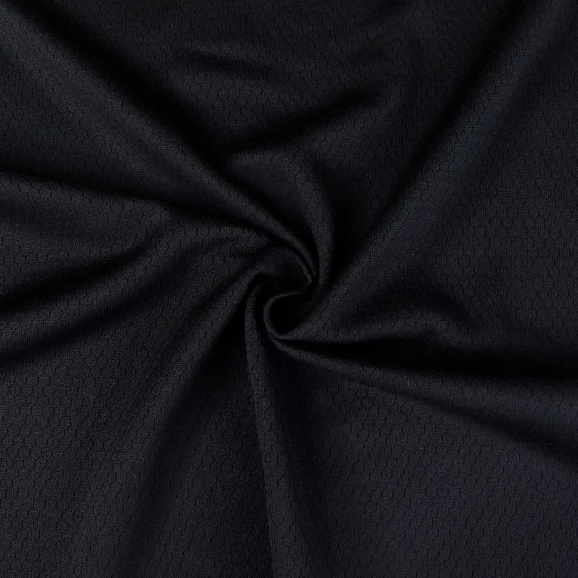 ผ้ารังผึ้ง(ดำ)