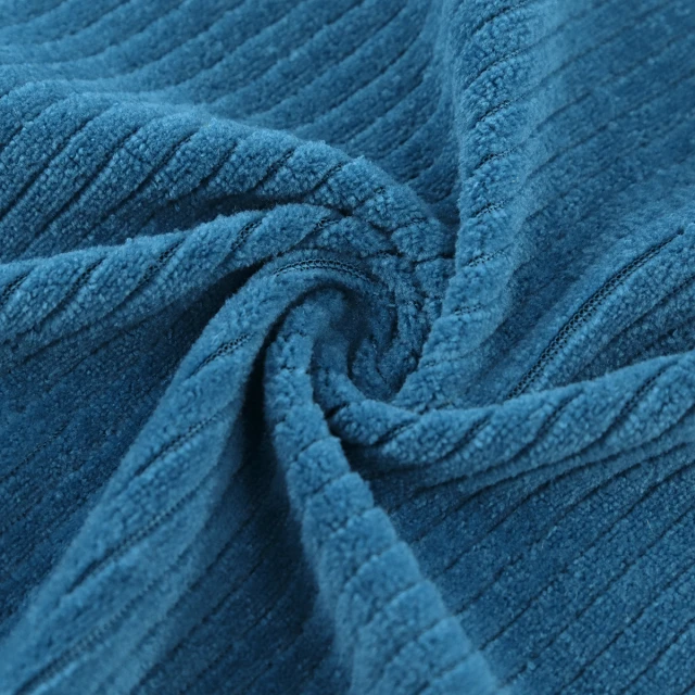 ผ้าร่องกำมะหยี่2x1(ฟ้าอมเขียว)