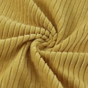 ผ้าร่องกำมะหยี่2x1(เหลือง) - primary