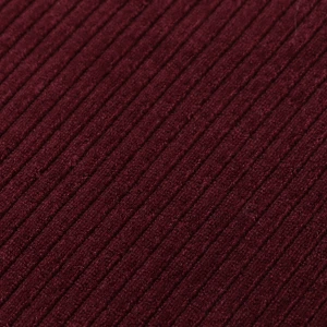 ผ้าร่องกำมะหยี่2x1(แดงเลือดหมู) - secondary