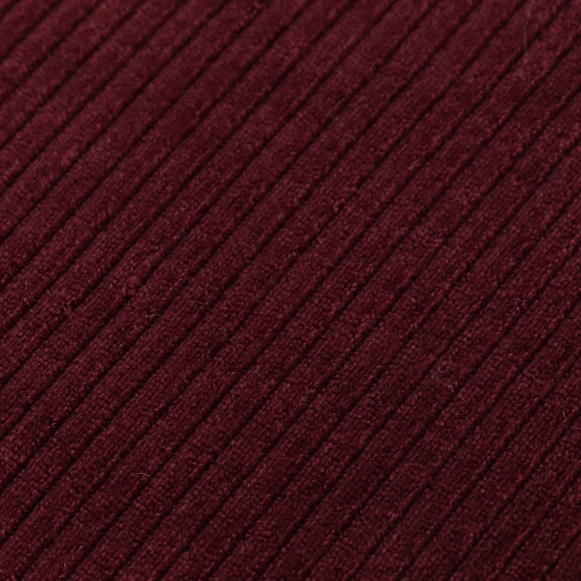 ผ้าร่องกำมะหยี่2x1(แดงเลือดหมู)