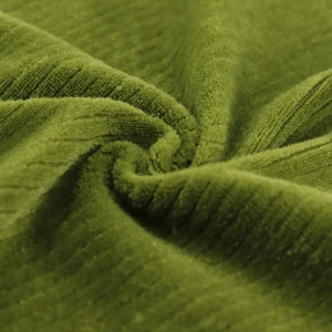 ผ้าร่องกำมะหยี่ไมโคร(เขียวขี้ม้า) - secondary