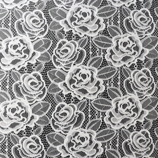 ผ้าลูกไม้(กุหลาบไฮโซ)