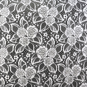 ผ้าลูกไม้(ช่อกุหลาบ) - primary