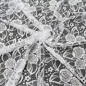 ผ้าลูกไม้(ช่อกุหลาบ) - secondary