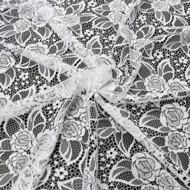 ผ้าลูกไม้(ช่อกุหลาบ)