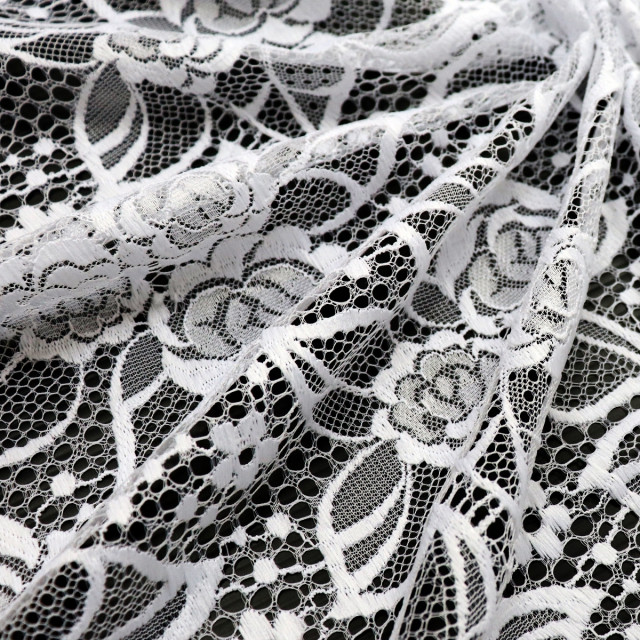 ผ้าลูกไม้(ช่อกุหลาบ)