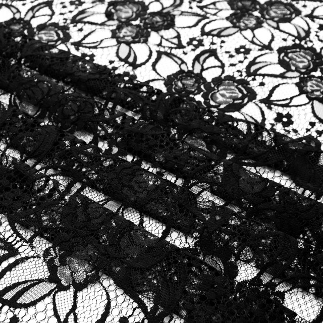 ผ้าลูกไม้(ช่อกุหลาบ)