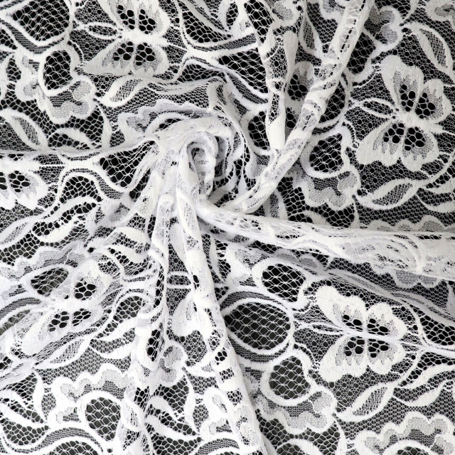 ผ้าลูกไม้(ดอกไม้ผีเสื้อ)