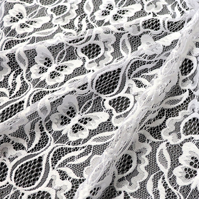 ผ้าลูกไม้(ดอกไม้ผีเสื้อ)