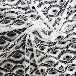 ผ้าลูกไม้(ตาข่ายลายนกยูง) - secondary