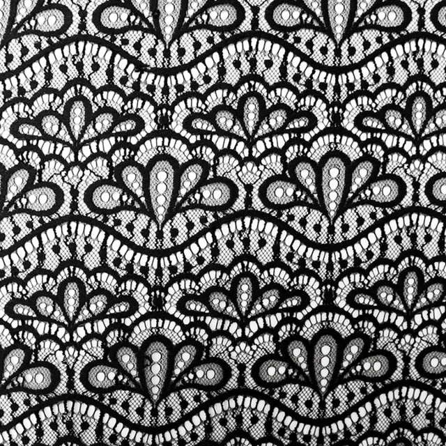 ผ้าลูกไม้(เชิงโบฮีเมียนดำ)