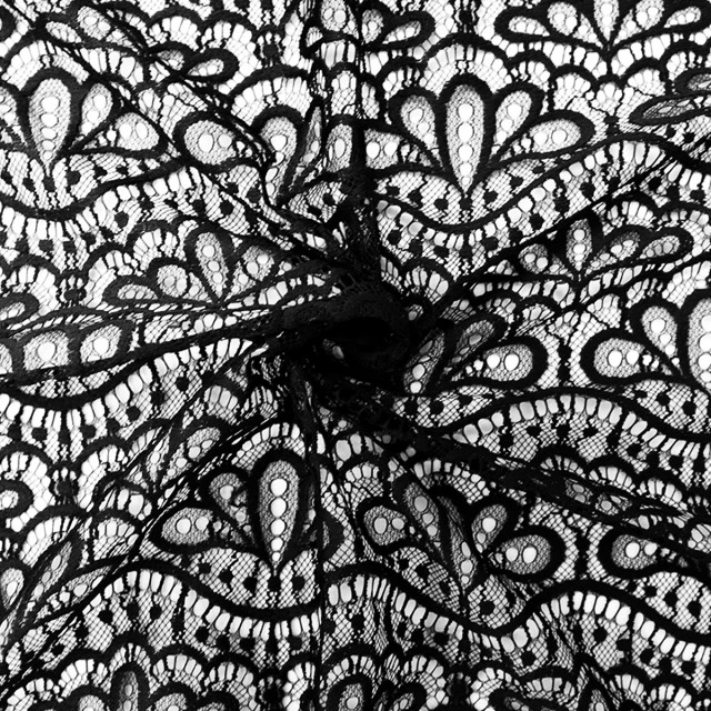 ผ้าลูกไม้(เชิงโบฮีเมียนดำ)