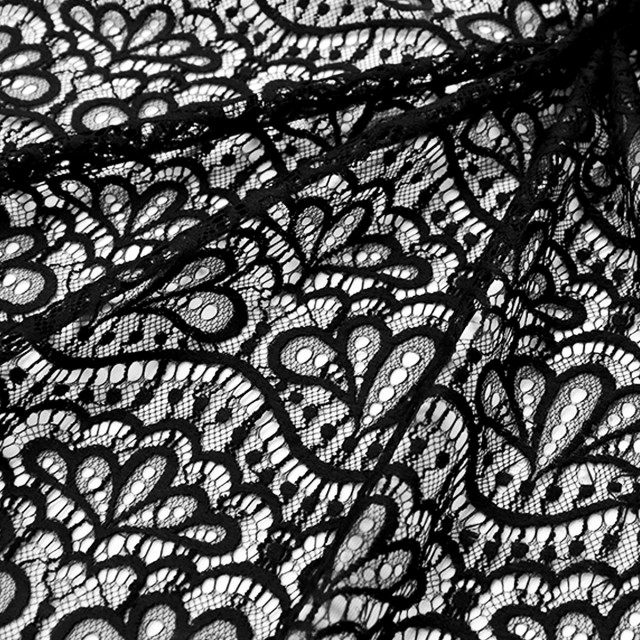 ผ้าลูกไม้(เชิงโบฮีเมียนดำ)