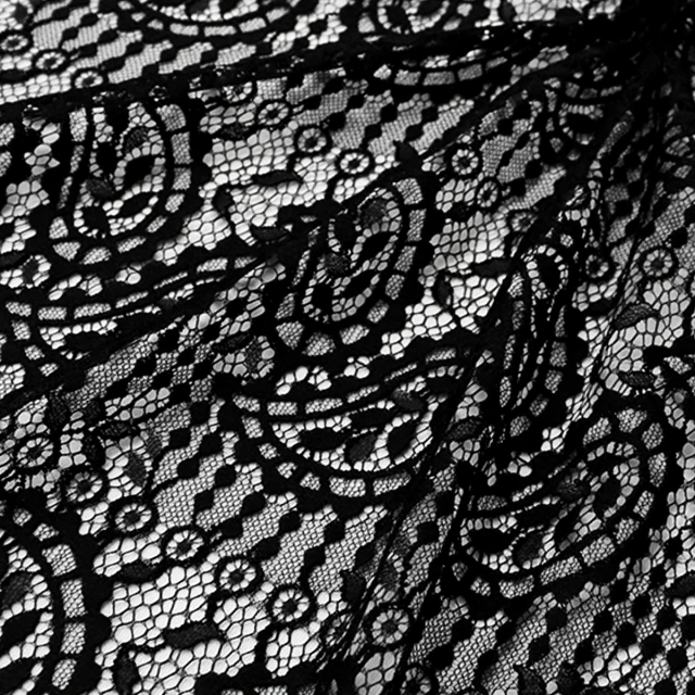 ผ้าลูกไม้ดำ(ลูกน้ำโบฮีเมียน)