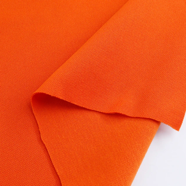 ผ้าวอร์ม2หน้า(ส้มสด)