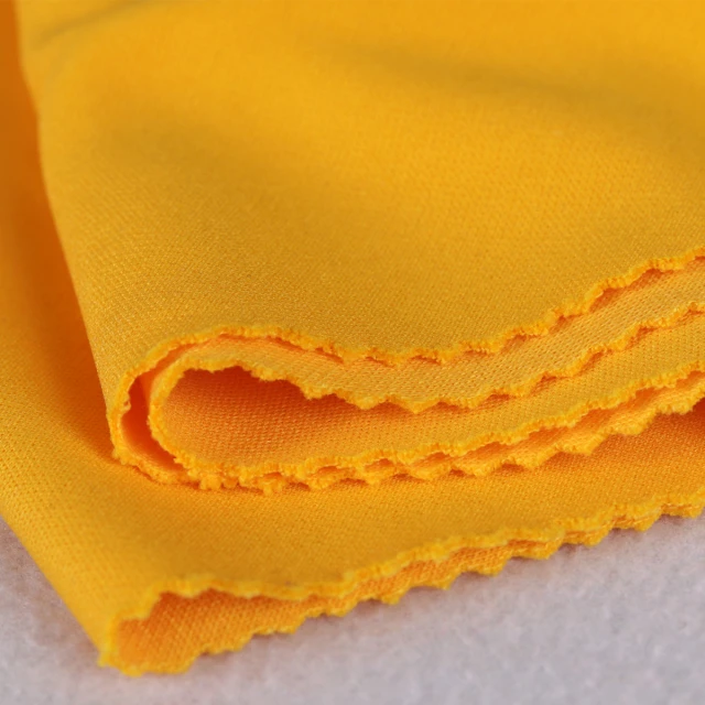 ผ้าวอร์ม2หน้า(เหลืองทอง)