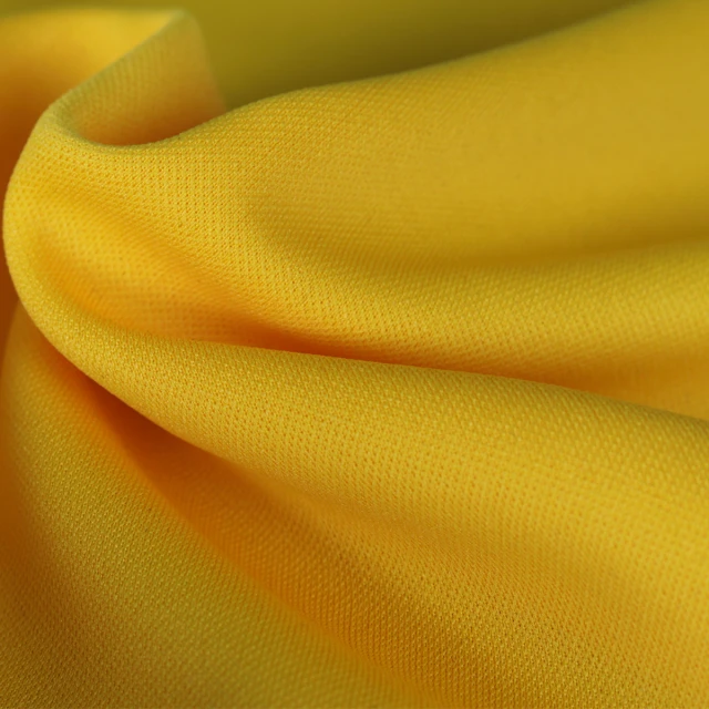 ผ้าวอร์มละเอียด/สกูบ้า(เหลืองจันทร์)