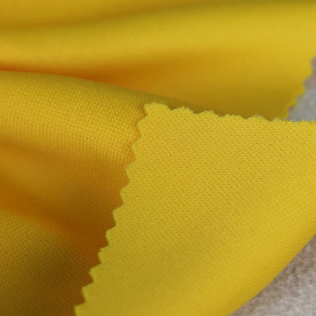 ผ้าวอร์มละเอียด/สกูบ้า(เหลืองจันทร์)