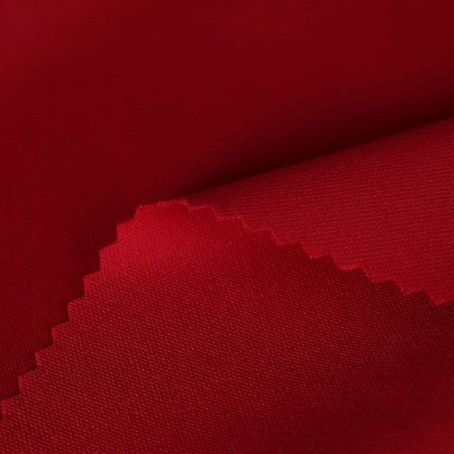 ผ้าวอร์มละเอียด/สกูบ้า(แดงสด)