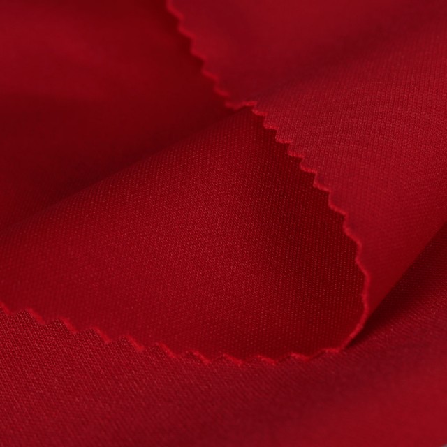 ผ้าวอร์มละเอียด/สกูบ้า(แดงสด)