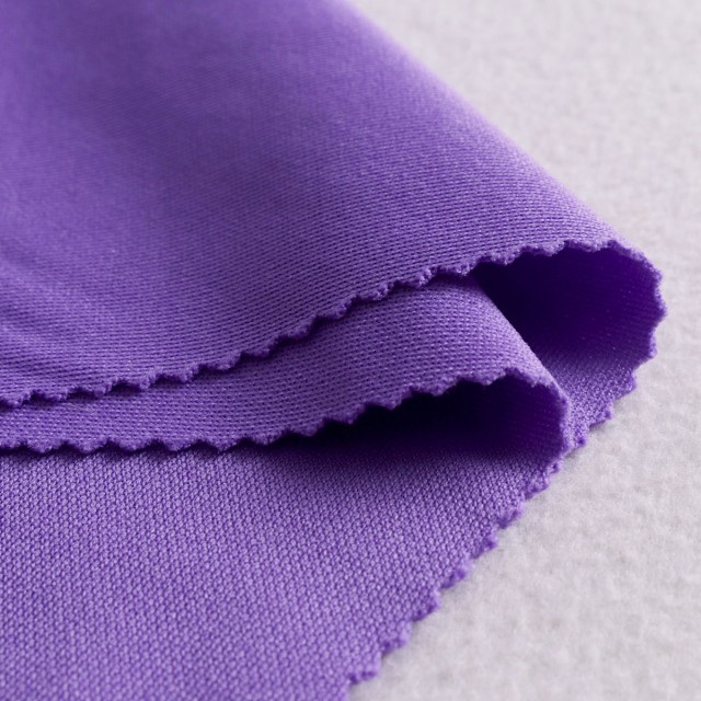 ผ้าวอร์มเทียมบาง(ม่วงอ่อน)