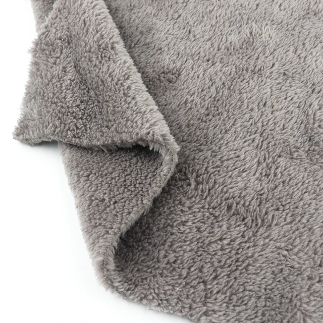 ผ้าสต๊อก Poly Boa(BROWN)