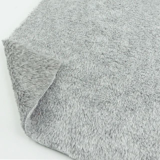 ผ้าสต๊อก Poly Boa(Grey Melange)