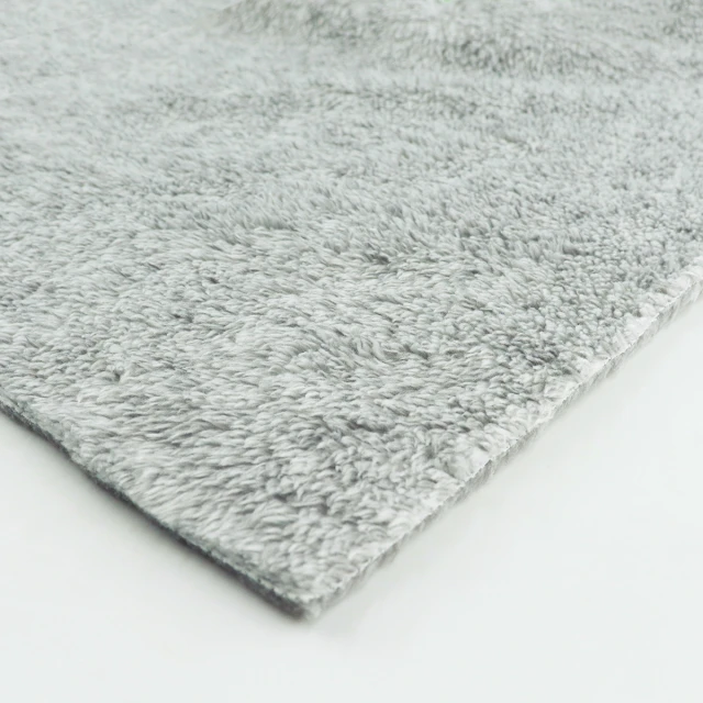 ผ้าสต๊อก Poly Boa(Grey Melange)