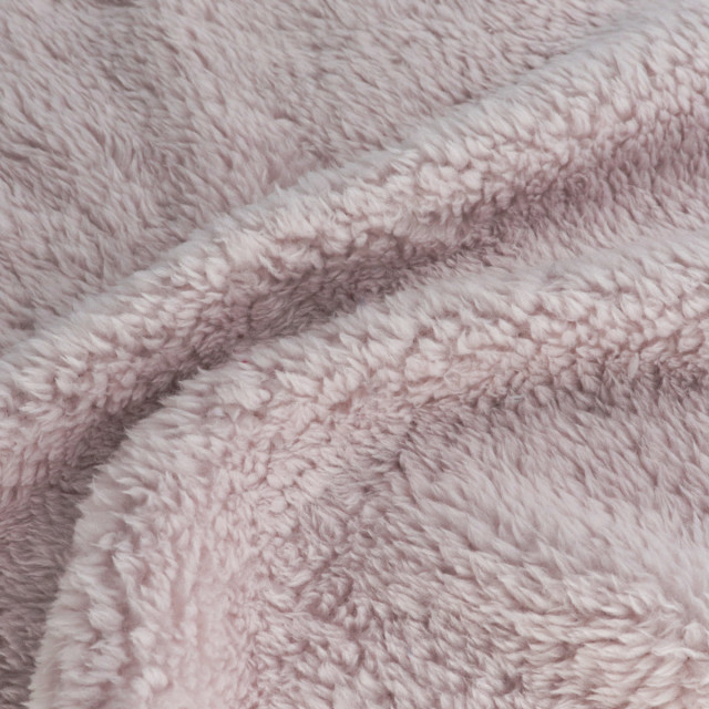 ผ้าสต๊อก Poly Boa(Pink)