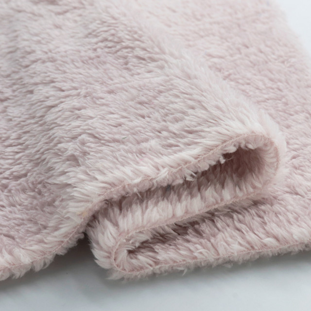ผ้าสต๊อก Poly Boa(Pink)