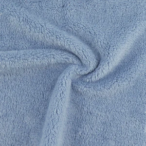 ผ้าสต๊อก Poly Boa(BLUE)