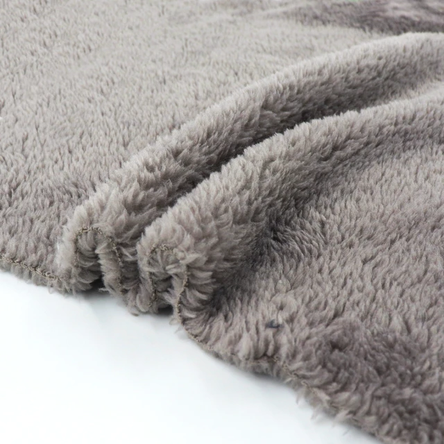 ผ้าสต๊อก Poly Boa(BROWN)
