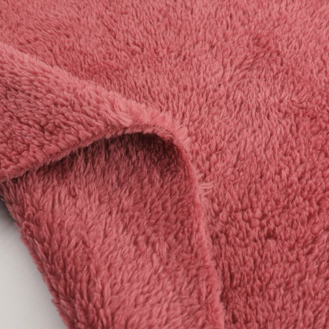 ผ้าสต๊อก Poly Boa(D/PINK)