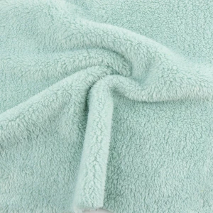 ผ้าสต๊อก Poly Boa(GREEN)