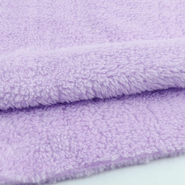 ผ้าสต๊อก Poly Boa(PURPLE)