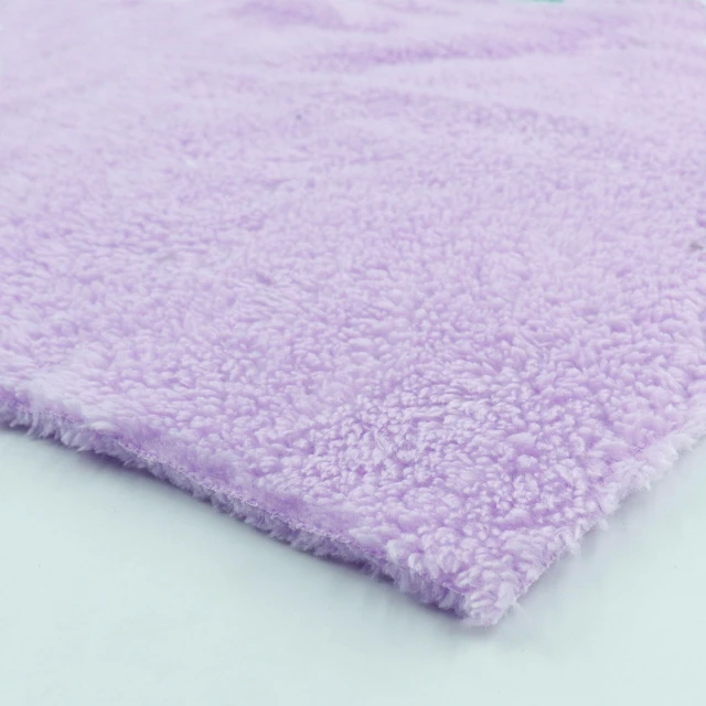 ผ้าสต๊อก Poly Boa(PURPLE)
