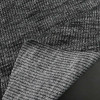 ผ้าสเวตเตอร์ RIB หางกระรอกดำขาว (zoom picture)