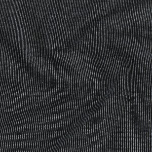 ผ้าสเวตเตอร์ (สีดำร่องขาว) - secondary