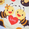 ผ้าห่มฟาแนลลายผึ้งอินเลิฟ รูปที่ 1