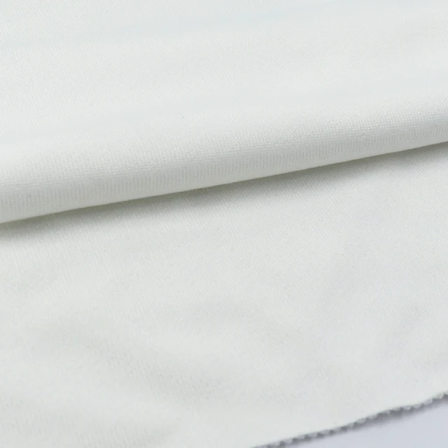 ผ้าเกล็ดปลา 225gsm.(ขาวยุโรป)