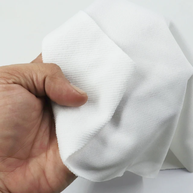 ผ้าเกล็ดปลา 225gsm.(ขาวยุโรป)