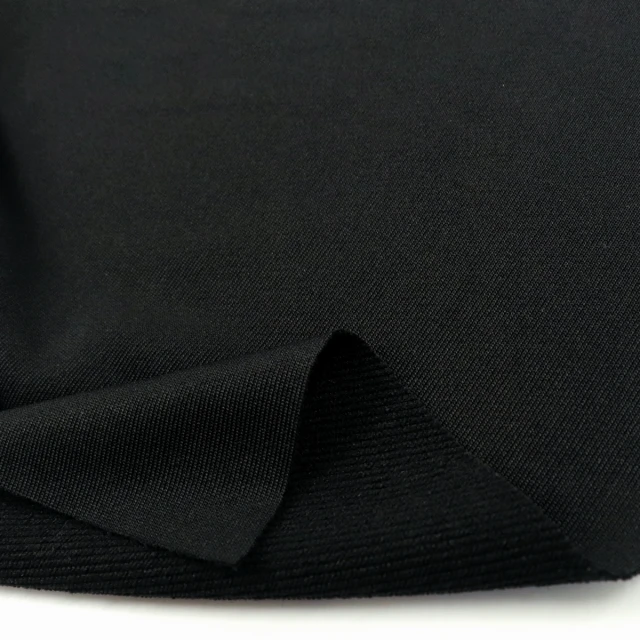 ผ้าเกล็ดปลา 225gsm.(ดำ)