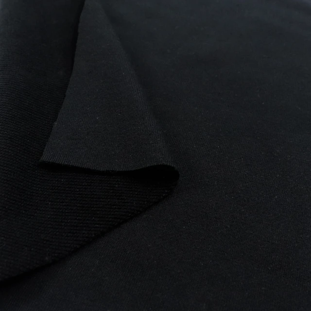 ผ้าเกล็ดปลา 240gsm.(ดำ)