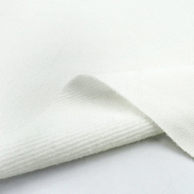 ผ้าเกล็ดปลา 285gsm.(ขาวยุโรป)