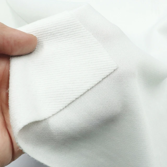 ผ้าเกล็ดปลา 285gsm.(ขาวยุโรป)