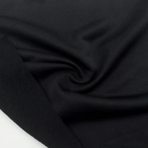 ผ้าเกล็ดปลา(ดำ)